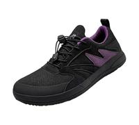 Générique Basket Orthopedique Femme Legere Chaussure Running Été Et Automne Décontracté Hommes Plat Léger Respirant Couleur Unie Basket Femme Chaussures Outdoor Running Gym (Black,42)