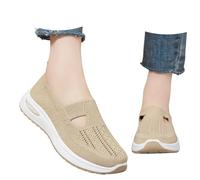 Générique Basket Orthopédique Femme sans Lacets Mains Libres Chaussures De Marche À Plateforme Orthopédique Légères Et Confortables Amortissement Accru Et Soulagement des Pieds Randonnée en Plein Air