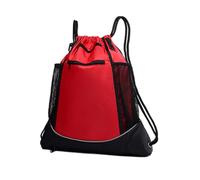 Générique Basketball-Rucksack mit Kordelzug für | Große Sporttasche | Outdoor-Reise-Gymnastiksack mit versteckter Netztasche für Schuhe, Yoga, Camping, Wandern, Training, Schule