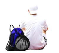 Générique Basketball-Rucksack mit Kordelzug | Leichter, großer Gymnastikrucksack | Sport-Reise-Gymnastiksack für und Männer, Robuste Outdoor-Aufbewahrungstasche für Camping, Wandern, Fitness,