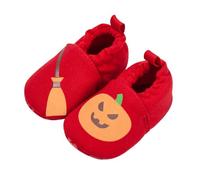 Générique Baskets bébé phosphorescentes pour apprendre à dessiner des dessins animés, semelles souples, idéales pour les activités d'Halloween (Red, 19 Infant)