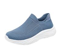 Générique Baskets Femme Slip-on à Semelle Douce, Chaussures de Course et de Sport Décontractées, Style Tendance sans Lacets pour Le Quotidien et Les Activités Extérieures 2026