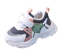 Générique Baskets Fille Loisir Premiers Pas Été Extérieur Semelle Souple Respirant Mesh Sport pour Enfants Filles Âgées de Un à Cinq Ans