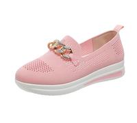 Générique Baskets Randonnée Femmes, Chaussures Confortables Bout Rond, Semelle Plate Orthopédique, Doublure Aérée, pour Jardinage, Promenade et Courses Quotidiennes