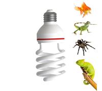 Générique Basking Light for Bearded Dragon | Heat Light for Reptiles | 26W UVB Basking Lamp for Aquarium Terrarium Tank Chickens Tortoise Gecko Snake Frog Hermit Crab