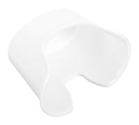 Générique Bassin de Lavage D'oreilles Design Ergonomique en Plastique Blanc pour Système de Lavage Auriculaire, Capture L'excès de Solution, pour Nettoyage des Oreilles à Domicile