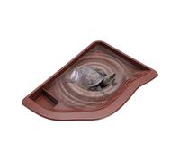 Générique Bassin d'eau pour Reptiles | Décoration pour Aquarium - Grande Bassine Décorative pour Dragon Barbu Tortue Serpents,Terrarium pour Dragon Barbu et Animaux Domestiques