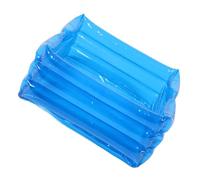 Générique Bassine de Bain pour Pieds Gonflable en Pvc Bleu, Pliable et Portable, Bain Relaxant pour Pieds, pour Camping en Plein Air et Usage