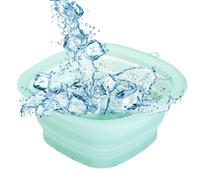 Générique Bassine de Glace pour le Visage,Silicone portable et pliable - Bol en silicone pour bain glacé visage | pour Maison Voyage Camping Dormir Van Spa Centre