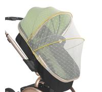 Générique Bassinet Net - Stroller Net Baby Net Full Cover | Full Cover Stroller Tent | Portable Crib Netting Mesh Protective for Travel Baby Pram Net Breathable, for City Walk