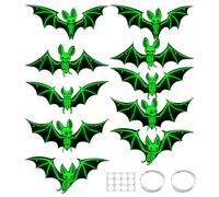 Générique Bat Decor Glow in The Night Spooky, Yard Hangable Props