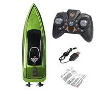 Générique Bateau Fiscal à Distance | Bateau à Distance contrôlé | 2,4 g de sans Fil | Jouets de Baignoire à Grande Vitesse, imperméables et Polyvalents pour enfantss et Adultes.