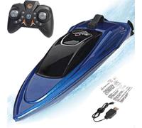 Générique Bateau Télécommandé - Jouet Aquatique 2.4G avec Figures - Bateau À Télécommande sans Fil | pour Garçons et Filles de 4 à 12 Ans pour Piscine Lac Étang Rivière Plage et Parc