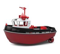 Générique Bateau télécommandé, modèle de Bateau de Course de Bateau électrique RC de Simulation 1:72, Bateau de pêche étanche 2.4G pour Piscine et lac (Version RTR),Noir