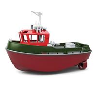 Générique Bateau télécommandé, modèle de Bateau de Course de Bateau électrique RC de Simulation 1:72, Bateau de pêche étanche 2.4G pour Piscine et lac (Version RTR),Vert