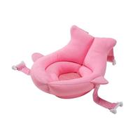 Générique Bath Mat - Sandwich Mesh Design Bathtub Buckle Design Cushion with 4 Way Buckles,Soft Comfortable Appearance Bath Support for Newborns, Children