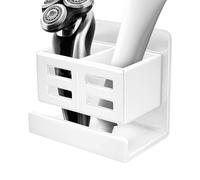 Générique Bathroom Shelves No Drill, Wall-Mounted Bathroom Organizer Rack, Floating Powder Room Shelves Over Toilet, Space-Saving Storage for Inside Shower and Home Use