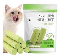 Générique Bâton de Dentition d'à Chat, bâtons d'à Chat pour Chats d'intérieur,Bâton de Dentition en pour Chaton - Nettoyeur de Dents, Jouet à mâcher pour, Jouets à l'à, Jouet de pour po