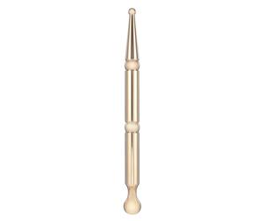 Générique Bâton de Massage en Laiton pour Points D’acupuncture, Stylo D’acupression Manuel Précis, Stimulateur Corporel pour Visage, Yeux et Pieds, Outil Bien-être Détente Santé