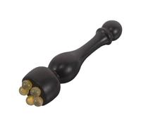 Générique Bâton de Massage Visage en Bois Violet Tête de Corne de Mouton, Outil de Soins Peau pour Massage Oculaire et Facial