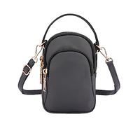 Générique Bâton De Téléphone Portable Sur Portefeuille casque de téléphone portable Lunch Isotherme Fille (Grey, One Size)