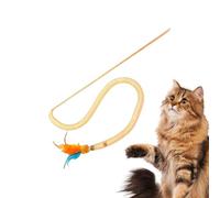 Générique Bâton Jouet à Chat Bâton à Plumes avec Squeaky pour Chatons