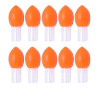 Générique Bâton Lumineux Flottant en Plastique léger, 10 pièces | Remplacement du feu arrière flottant, accessoires de flotteur de pêche faciles à installer pour la pêche de nuit