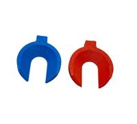 Générique Bâton Verrous console de jeu pour switch2, Support de manette pour Joy-con Rocker Protecteur anti-dérive (Bleu foncé/Rouge)