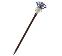 Générique Bâtonnets à Cheveux en Bois Vintage pour Chignons Accessoires Cheveux Chinois Fleuris Hanfu Antique pour Fêtes et Mariages