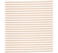 Générique Bâtonnets de Cire en Bois 100 Pcs 140X6X2 MM Bords Arrondis pour Épilation Modelage Sourcils et Application Cire Outils D’Esthétique Polyvalents et Réutilisables