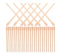 Générique Bâtonnets de Cire en Bois Ovales Lot de 300 Expérience Confortable et Portable pour Épilation des Sourcils et Lèvres Déplacements
