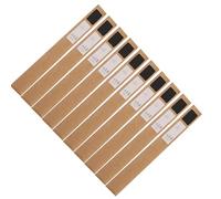 Générique Bâtonnets De Diffuseur - 60pc Noir 23cm Tiges D'Arôme, Rechange en Bois Rotin Naturel Épais 5mm, Aromathérapie pour Parfums D'Ambiance À Huiles Essentielles, Maison, Chambre, Bureau