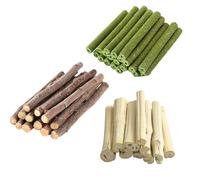 Générique Bâtonnets de Foin Timothy - Bâtonnets à mâcher de Foin de Cochon d'Inde Naturel | Petits Animaux Molar Friandises Jouets pour Lapins Chinchillas Cobaye Hamster Gerbille Lapin