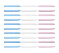 Générique Bâtonnets de Pierre à Poncer les Ongles 30 Pièces pour Manucure Professionnelle, Pierre Naturelle pour Limage et Retrait des Cuticules, Soins des Ongles et Pédicure