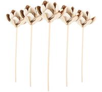 Générique Bâtonnets Diffuseurs Parfumés Pièce 5pcs en Papier et Bois Décoration Aromathérapie pour Espace de Vie Couleurs Variées