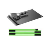 Générique Bâtons d'Alignement de Golf | Stable Réglable Pliable Idéal pour Entraînement,Ensemble Support d'angle pour Bâtons d'Alignement,Adultes débutants Amateurs familles et Amis