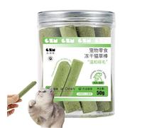 Générique Bâtons De Dentition pour Chat | Bâtonnets À Mâcher Naturels pour Chat-10 Pièces Bâtons De Dentition Nutritifs Portables, Bâton De Meulage De Dents Multifonctionnel pour La Santé des Dents