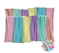 Générique Bâtons Pelucheux pour L'artisanat d'art Bricolage, Bâton Pelucheux Coloré, Ensemble, 30 Cm, Fil Artisanal, Bâton Torsadé, Décorations Créatives, pour, Adolescents, Décoration De Chambre,