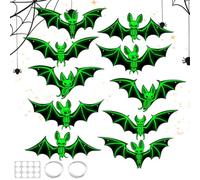 Générique Bats for Halloween Decor Glow in The Dark Spooky Wall Stickers