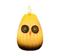 Générique Battery Operated Candles, Owl Shape Fake Candle, 3.82 Inches Compact and Versatile Size, Night Lights for Hotel Bedroom Wedding Reading Corner Living Room Outdoor Party Garden Restaurant