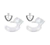 Générique Batteur mélangeur et Protection Anti-éclaboussures A78E, Compatible avec Les Robots pâtissiers à tête inclinable KitchenAid. Accessoires for Robots pâtissiers. Pièces de Cuisine.