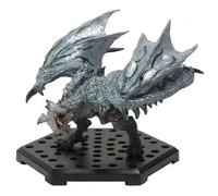 Générique Battle Position Silver Rathalos Game Figurine 10CM PVC Desktop Ornament Character Model Petite Statue Anime Cadeau pour Hommes