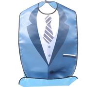 Générique Bavoir Adulte Imperméable en Polyester Design Délicat, Réutilisable et Lavable, Protège Vêtements des Personnes Âgées Pendant Repas