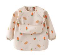 Générique Bavoir de bébé avec manches longues - 6-36 Mois Bébé Blouse À Manches Douces Imperméable,Bavoir à manches longues pour jeune enfant lors des repas,Pour Garçons Filles D'Âge