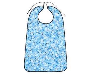 Générique Bavoir Imperméable pour Adultes en Polyester Design Délicat, Facile à Nettoyer, Protège les Vêtements des Éclaboussures Lors des Repas pour Personnes Âgées