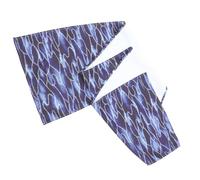 Générique Bavoir pour Personnes Âgées en Polyester Bleu, Protection Élégante et Confortable pour Vêtements, la Maison Restaurant, Design Imprimé Résistant