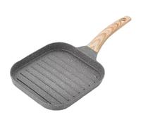 Générique BBQ Griddle Skillet - Multiuse Nonstick, Portable Frying Pan, Oven Safe Pan | Premium Outdoor Cooking Family Kitchen Restaurant, for Breakfast Lunch Dinner Grilling Sautéing Roasting