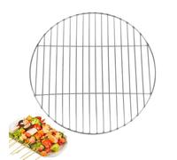 Générique BBQ Grill Rack, Steel Cooking Grate, Round Baking Tray with High Heat Durability System, Rust Resistant Grill with Stable Support Design, Outdoor Food Prep Tool for Backyard Use