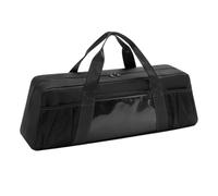 Générique BBQ Utensil Storage, Grill Tool Organizer Case, 22 x 6.5 x 7.2 inch Container, Ergonomic Handle Carrier, for Picnic, Camping, Outdoor Cooking, Patio Barbecue Setup