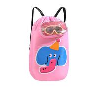 Générique Beach Backpack, Waterproof Drawstring Workout Bag with Dry Wet Separation, Lightweight Gym sack for Dance, Travel, Camping, School, Swimming, Shopping, Beach Days, Sports Gear